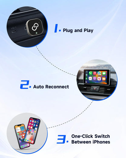 Purilite Select Wireless CarPlay Adapter