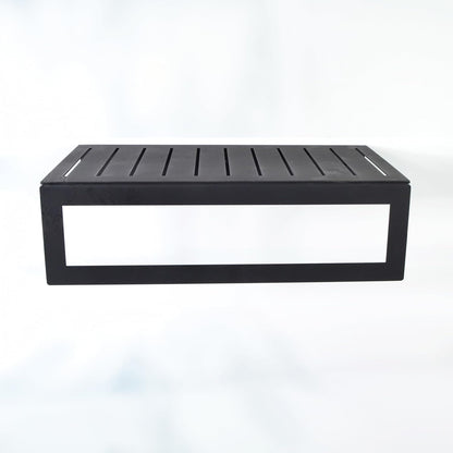 Uyart Home Towel Holder with Shelf Organizer Kitchen and Bathroom Accessories, Black, NG-001