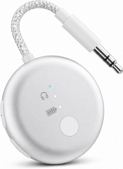 Avantree SoundJet R1-25Hr Airplane Bluetooth Adapter for All AirPods
