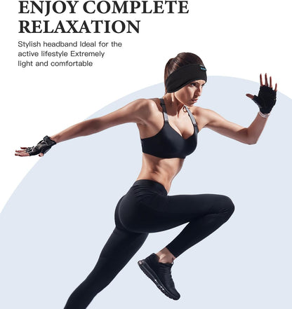 Sleep Headphones Bluetooth Headband, Voerou Wireless Sleeping Headphones Earbuds Sleep Mask with Stereo Speakers-Cool Tech Gadget for Men Women,Perfects for Sleep Workout Running Yoga Travel Insomnia