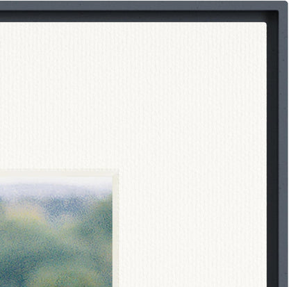 Aura Aspen 12" Digital Photo Frame - Black with Paper Mat