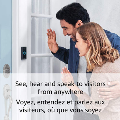 Ring Video Doorbell Wired (newest model), Use Two-Way Talk, advanced motion detection, HD camera and real-time alerts to monitor your front door (wiring required)