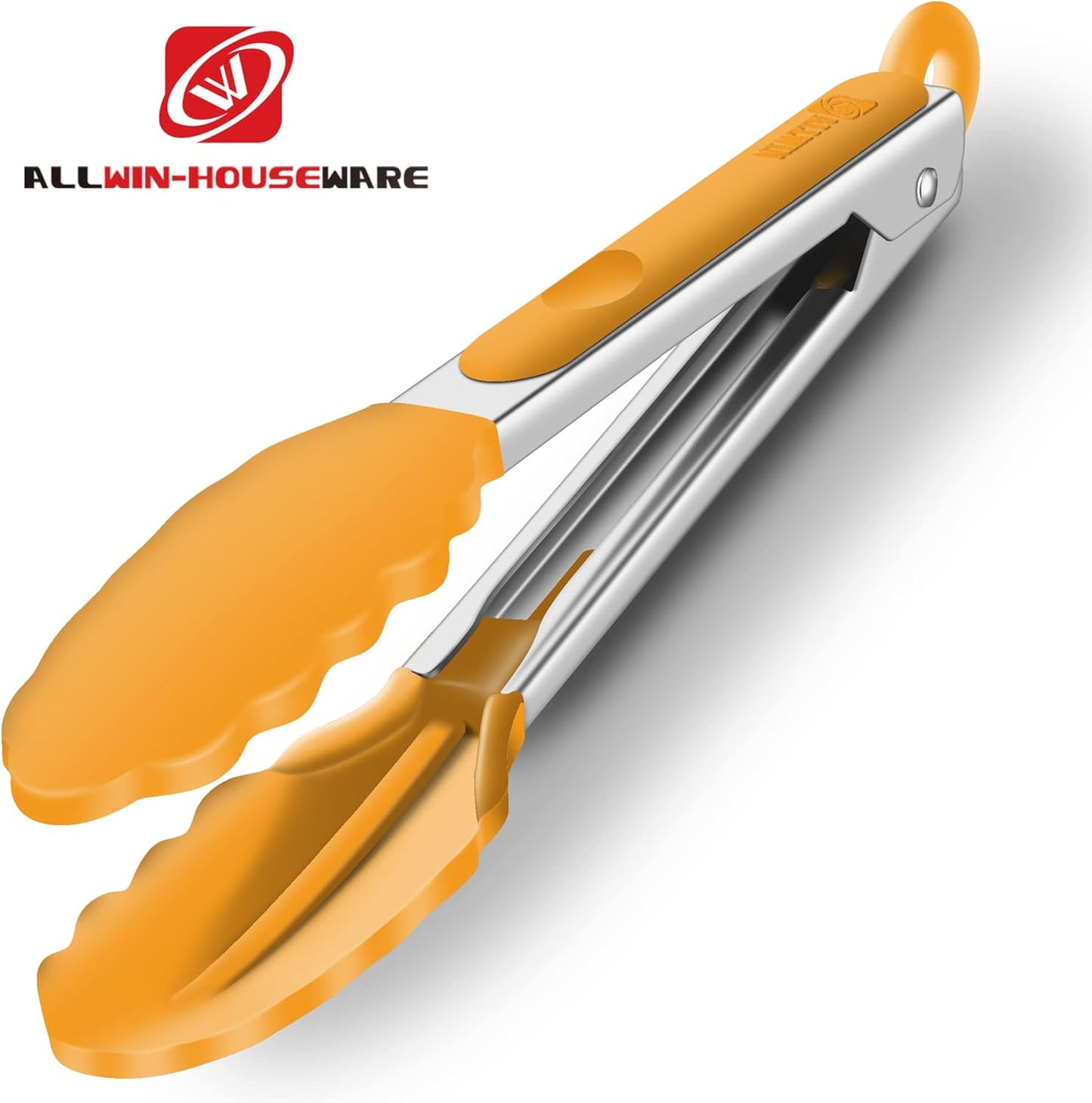 Purilite Select Silicone &amp; Stainless Steel Kitchen Tongs
