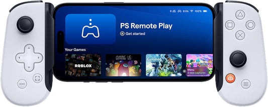 BACKBONE One Mobile Gaming Controller for iPhone (Lightning) - PlayStation Edition - 2nd Gen - Turn Your iPhone into a Gaming Console - Play Xbox, PlayStation & More (3 Months Apple Arcade Included)