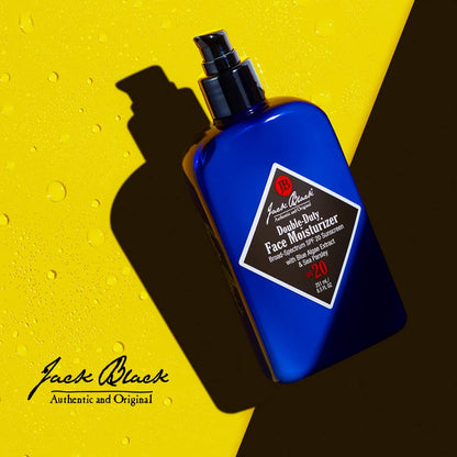 Jack Black - Double Duty Face Moisturizer with SPF 20 - Hydrating, Lightweight & Protective - 250ml