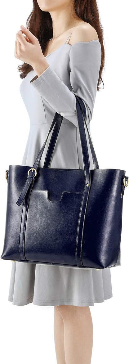 Purilite Select Women’s Vintage Leather Tote Bag