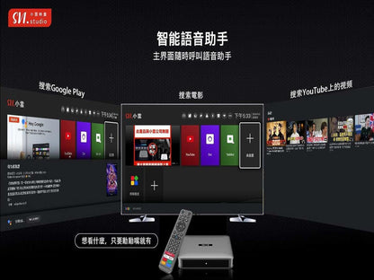 2025 Svicloud 10P Android 4+64GB Smart AI Voice Remote Ultra HD 2.4/5.8G WiFi Overseas Version Svicloud