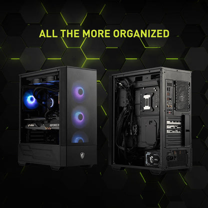 MSI MAG A750GL PCIE 5 Gaming Power Supply - Full Modular - 80 Plus Gold Certified 750W - Compact Size - ATX PSU - PuriLite