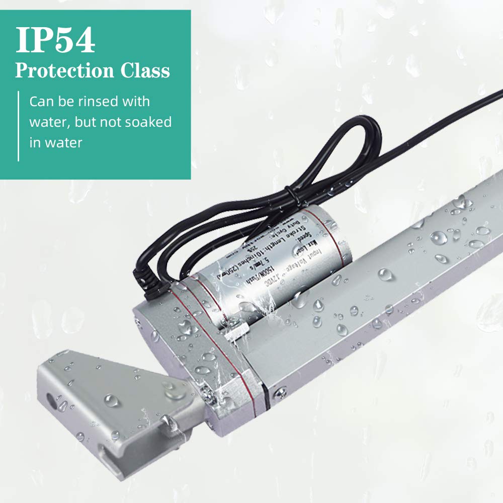 ECO-WORTHY Heavy Duty 330lbs Solar Tracker Linear Actuator Multi-Function (12V, 14")