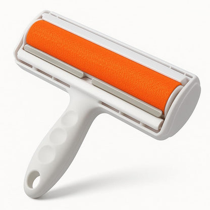 Pet Hair Remover Roller, Reusable Animal Hair Removal Brush for Dogs and Cats, Self Clean Pet Fur from Carpet, Furniture, Rugs, Laundry, Clothes and Bedding, Sofa (Red)