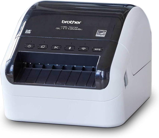 Brother QL1110NWBc Wireless Shipping and Barcode Label Printer