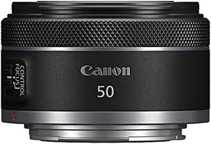 Canon RF50mm F1.8 STM for Canon Full Frame Mirrorless RF Mount Cameras [EOS R, EOS RP, EOS R5, EOS R6](4515C002)