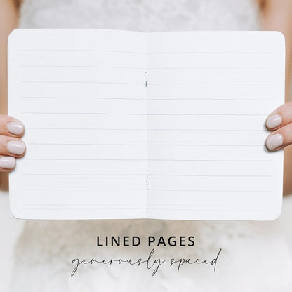 Wedding Vow Books His and Hers, Gold Foil Lettering & Keepsake Sleeve, Wedding Day Essentials, Beautiful His and Hers Gifts for The Bride and Groom (Cream & Cream)