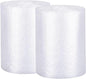 Bubble Cushioning Wrap Rolls 2-Pack,Easy to Tear Small Bubble Thicker & Durable for Packing Delivering & Moving Perforated every 12in 12 Inchx72 Feet Total (white),MR011902