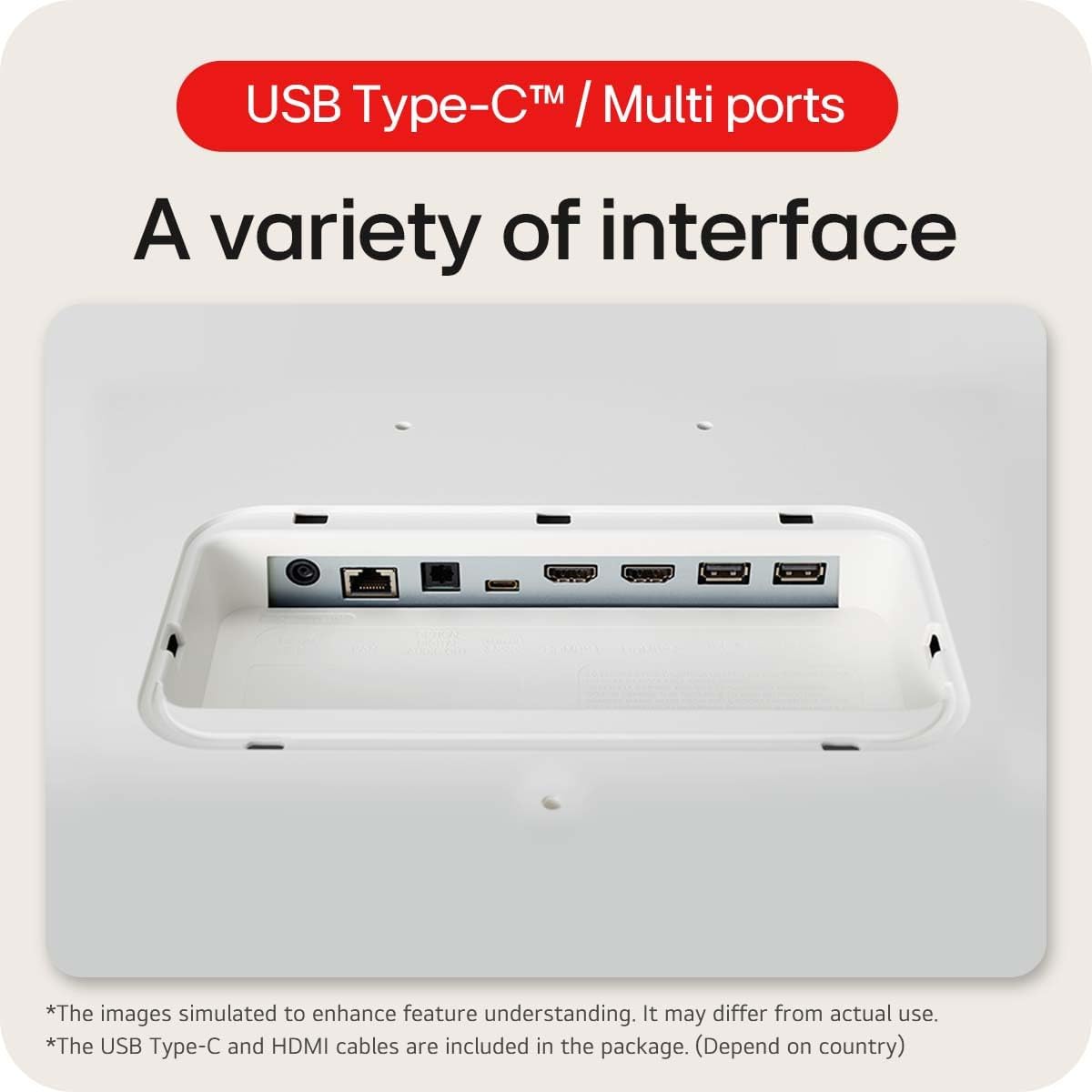 LG 27" 27BA45U-B 27" Ultrafine UHD (3840 x 2160) 4K IPS Monitor – 5ms 60Hz HDR10, DCI-P3 90%, Tilt/Height/Swivel/Pivot Adjustment, HDMI & DisplayPort, Eye Comfort, Black