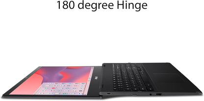 ASUS Chromebook CX1 Laptop, 15.6" Full HD NanoEdge Display, Intel Celeron N4500 Processor, 64GB eMMC Storage, 4GB RAM, Wi-Fi 6 ChromeOS, CX1500CKA-DH03-CB