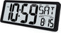 KMMKGG 15" Large Digital Wall Clock Battery Operated, Digital Clock Display with Day, Date & Temperature, Large Wall Clock for Bedroom, Livingroom, Office(4.6" Numbers)