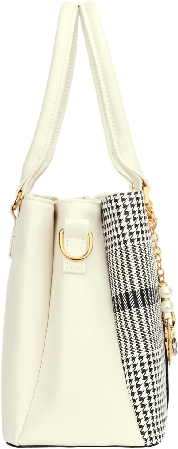 KKXIU Trendy Tote Bag for Women Lightweight Oxford Big Capacity Shoulder Purses and Handbags