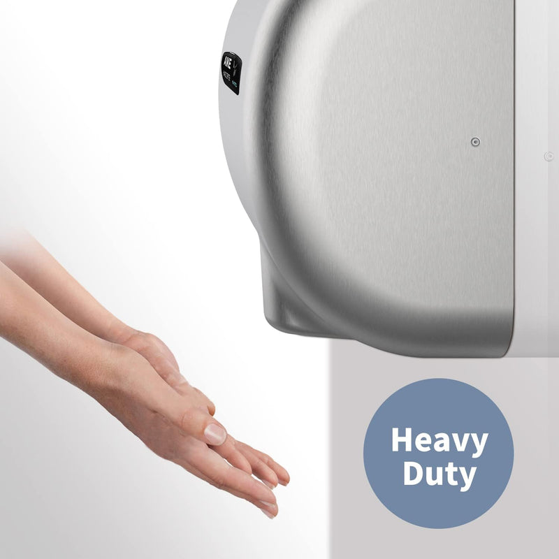 AIKE Surface Mounted High Speed Commercial Hand Dryer CUL Approved 120V 1500W, Brushed Stainless Steel Finish Model AK2800B