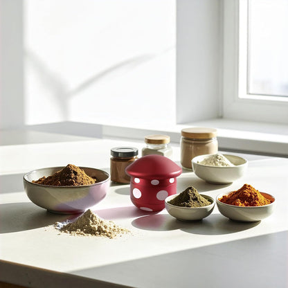 Cucinaut Herb and Spice Grinder | Aluminium Manual Grinder for Herbs, Spices, and Seasoning Preparation