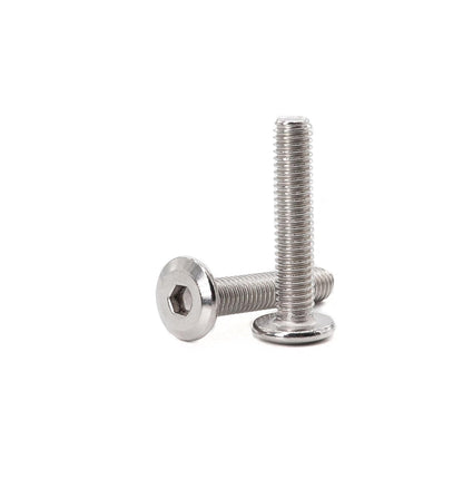 binifiMux 4pcs M10-1.25 x 70mm Serrated Flanged Hex Bolts Flange Hexagon Screws, Stainless Steel 18-8 (304), Plain Finish, DIN 6921