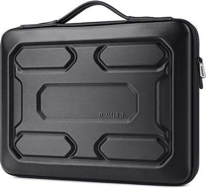 DOMISO 15.6 inch Laptop Sleeve with Handle Protective Shockproof Waterproof EVA Case for 15.6" Yoga 720 IdeaPad 310 320 ThinkPad T570/Legion 5 Gen 6/HP Envy 15/15.6" Notebooks, Dark Blue