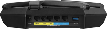 ASUS RT-BE86U BE6800 Dual-Band WiFi 7 Router, Supports 4096-QAM, MLO, AI WAN Detection, AiMesh, Subscription-Free Network Security, and Comprehensive VPN Features, Guest Network Pro, Gaming