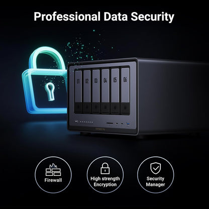 UGREEN NASync DXP2800 2-Bay Desktop NAS, Auto Backup Organize Phones/PCs Private Cloud Storage for Home & Office, Intel N100 Quad-core CPU, 8GB DDR5 RAM, 2.5GbE, Dual M.2 Slots, 4K HDMI (Diskless)