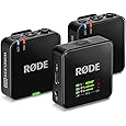 RODE Wireless PRO | Timecode, 32-bit Float On-board Recording, 2 Lavalier Microphones, Smart Charge Case, For Filmmaking and Content Creation