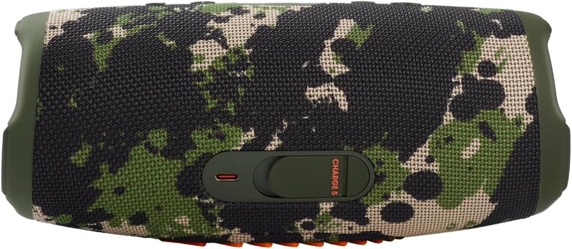 JBL Charge 5 Portable Bluetooth Speaker with Deep Bass, IP67 Waterproof and Dustproof, Up To 20 Hours of Playtime, Built-in Powerbank - Black