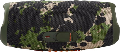 JBL Charge 5 Portable Bluetooth Speaker with Deep Bass, IP67 Waterproof and Dustproof, Up To 20 Hours of Playtime, Built-in Powerbank - Black