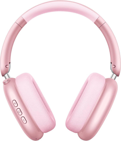 Wentronic Y01 Wireless Over Ear Headphones, Noise Canceling Bluetooth 5.3 Headphones with Microphones,Hi-Res Audio,48H Playtime,Foldable,Breathable Soft Earpads for iOS/Android/Samsung/PC-Green