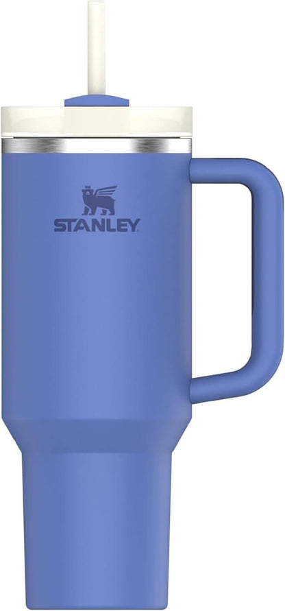 Stanley Quencher H2.0 Tumbler with Handle and Straw 30 oz | Flowstate 3-Position Lid | Cup Holder Compatible for Travel | Insulated Stainless Steel Cup | BPA-Free | Exclusive Lupine