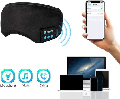 Sleep Headphones Bluetooth Headband, Voerou Wireless Sleeping Headphones Earbuds Sleep Mask with Stereo Speakers-Cool Tech Gadget for Men Women,Perfects for Sleep Workout Running Yoga Travel Insomnia