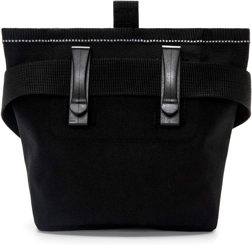 eBasics Dog Treat Pouch for Training Doggie Puppy Snack Reward Pouch Bait Bag Pet Treat Carrier Holder with Clip Waist Belt Magnetic Opening