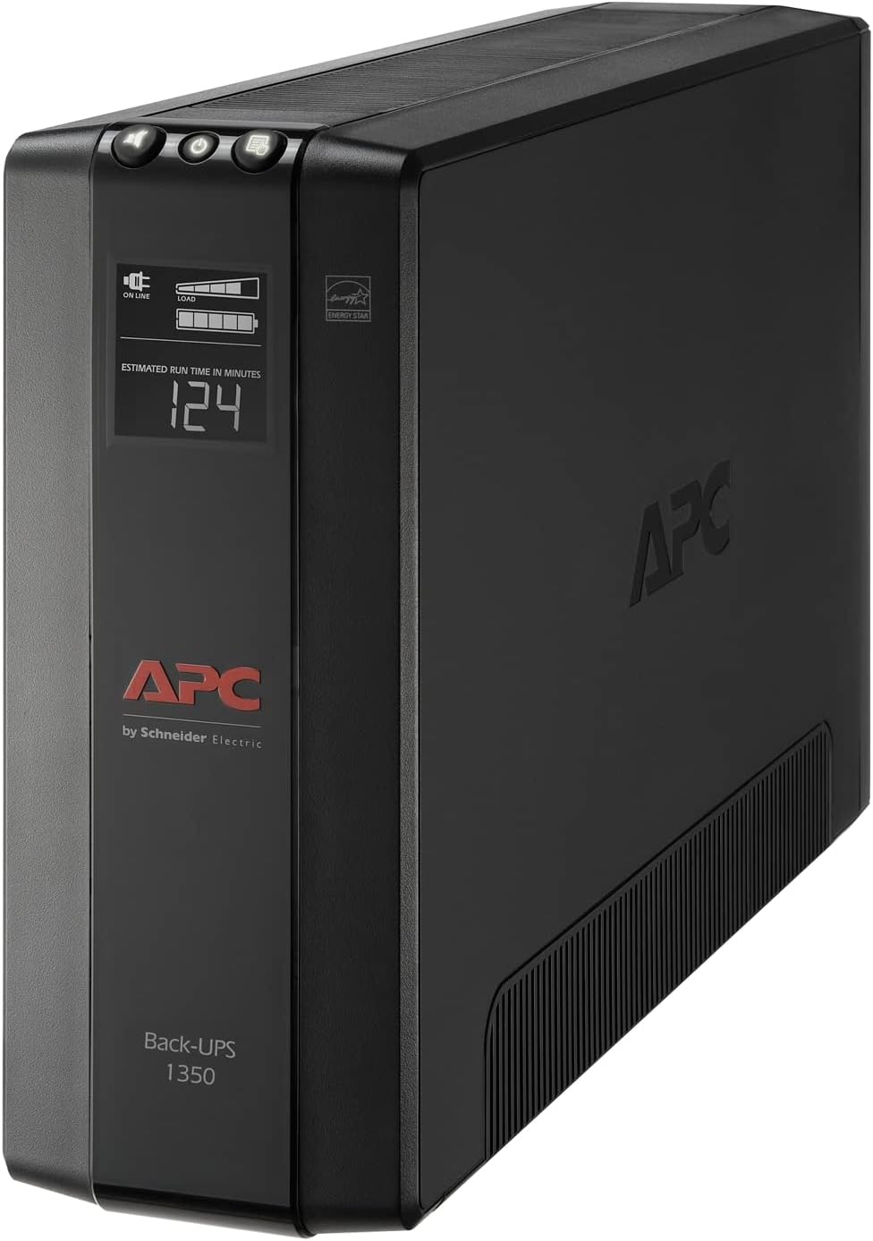 APC 1500VA UPS Battery Backup & Surge Protector, APC UPS Back-UPS Pro (BX1500M)