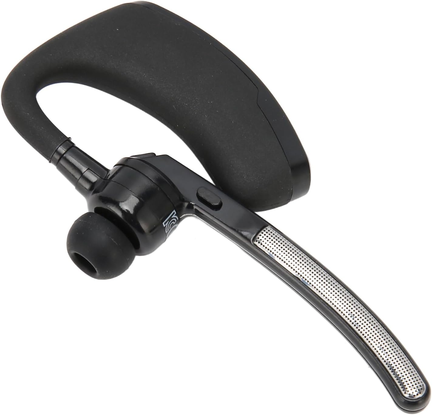 BT Earpiece, Cordless Handsfree Headset with Microphone, Noise Cancelling Single Ear Headset, Driving BT Headset for Phone Business Office Cell Phone