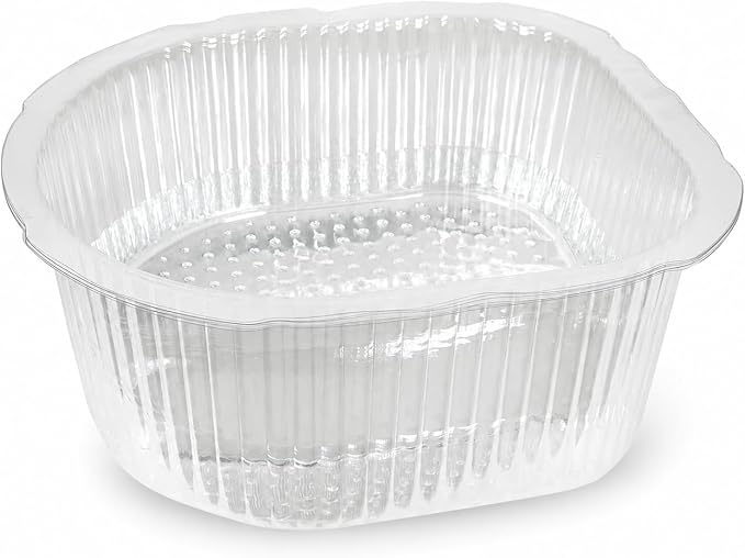 ForPro 100ct Universal Pedi Bath Liners, Clear, Disposable
