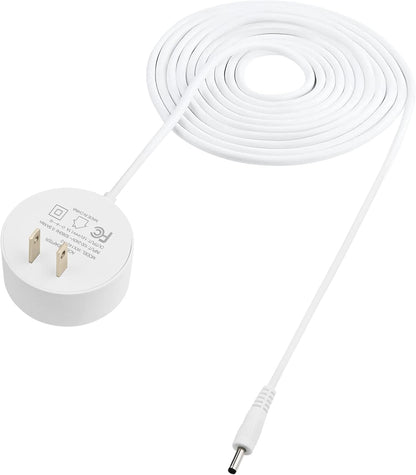 Vebner 6-Foot Power Adapter Compatible with Google Nest Mini, Nest Hub, Nest WiFi Router and Nest WiFi Point Power Cable (Long)