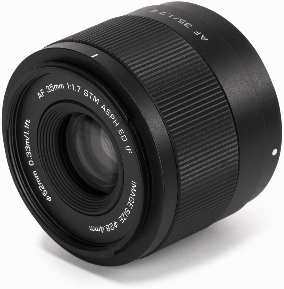 VILTROX 25mm f1.7 E, APS-C Lens for Sony E, Large Aperture STM Auto Focus Lens for Sony E-Mount A7C A7RII A7SII A7II A7RIII A7IV A7RIV A9 A1 ZVE1 A93 A6700 A6600 A6500 A6400 FX3 ZV-E10 FX30 ZV-E10II