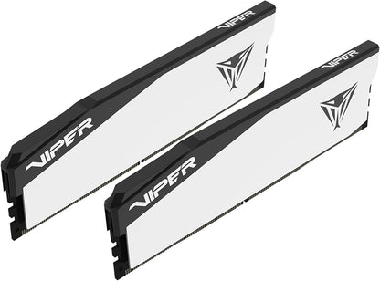 Patriot Viper Elite 5 DDR5 RAM 64GB (2X32GB) 6000MT/s CL30 1.35v UDIMM Desktop Gaming Memory Kit Compatible with Intel XMP/AMD Expo - VEB564G6030KW
