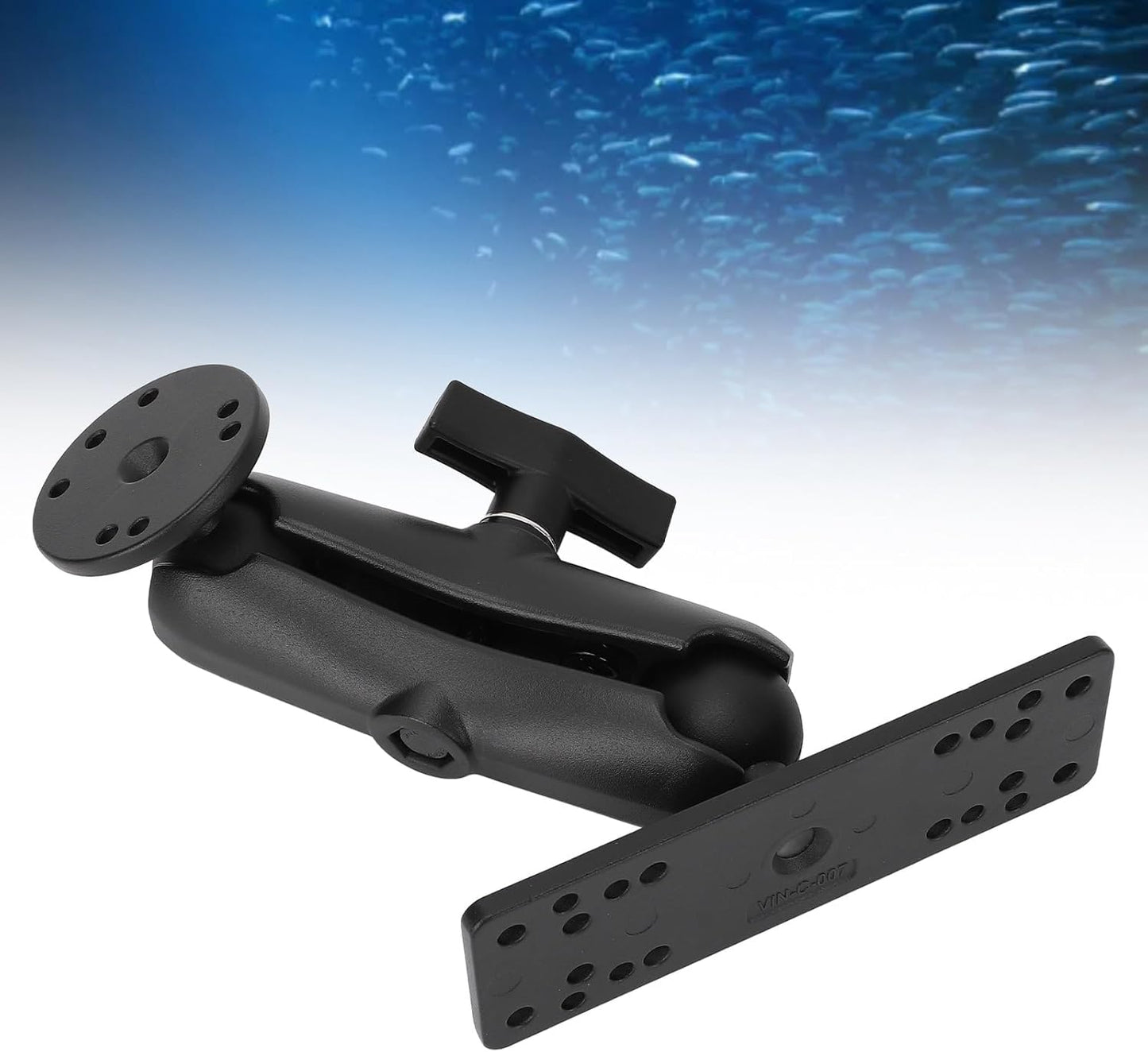 Universal Fish Finder Mount for Lowrance Heavy Duty Marine Electronic Mount Multi Angle View