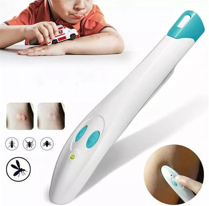 SJHKXAHY Insect Bite Healer Electronic Pen Device Chemical Free Effective for Irritating Insect Stings Lasting Relief Burning Swelling and Pain Anti-Itch Pen Heat Antipruritic Technology,One