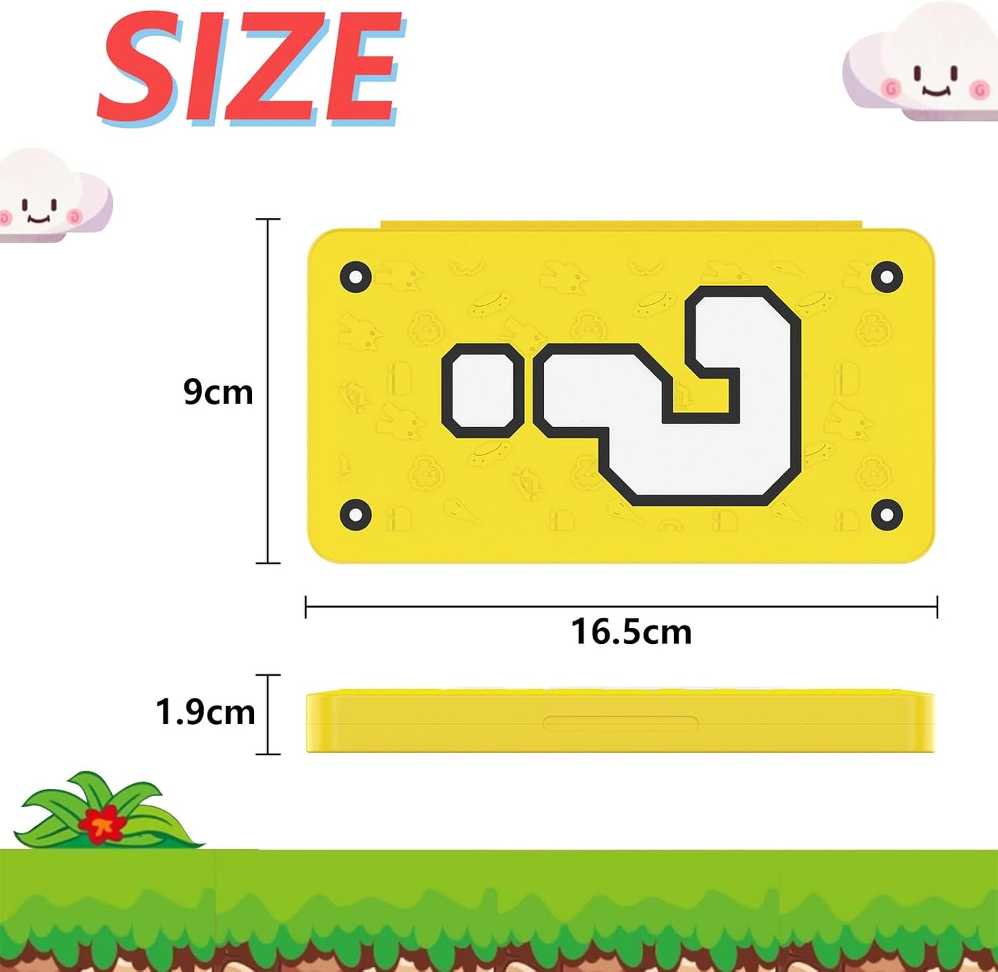 GeeRic 24 Slot Game Card Storage Case Compatible with Switch, Portable Game Card Storage Cartridge with Switch, Games Cartridges & Slot