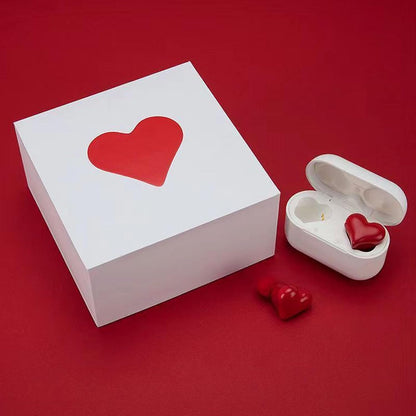 CHICIRIS Heart Shaped Wireless Earbuds, Noise Cancelling Headphones
