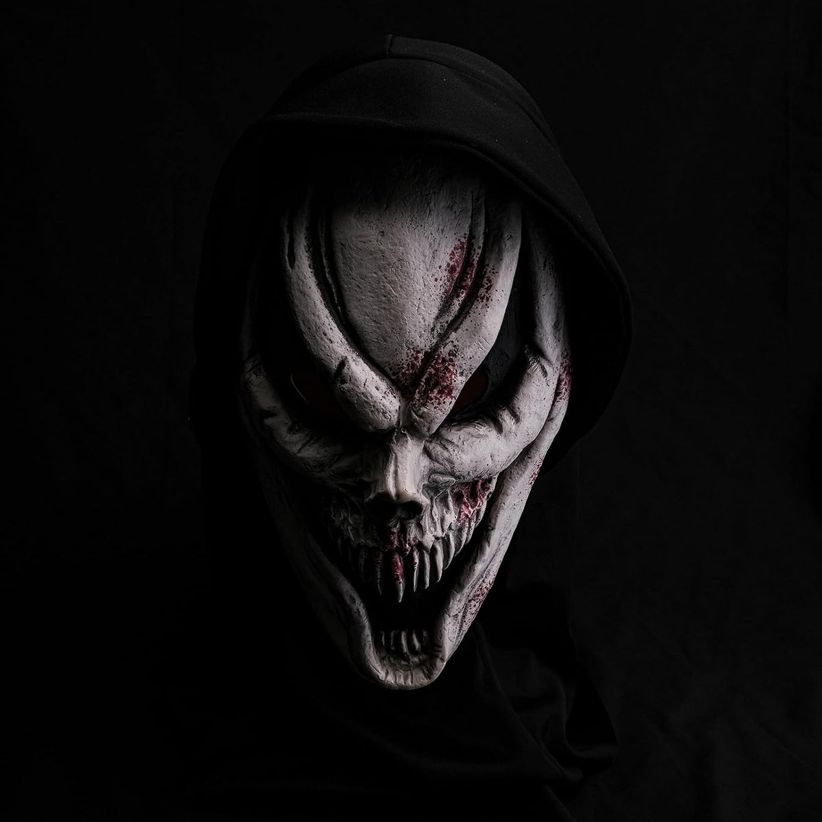 New Scream Scary Latex Mask with scarf Ghost Face Evil Design Full Head Halloween horror Costume Mask