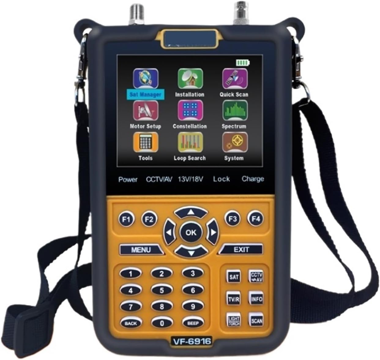 Digital Satellite Meter HD SAT Finder DVB-S2+CCTV Tester TV Signal Meter for Dish Network Directv
