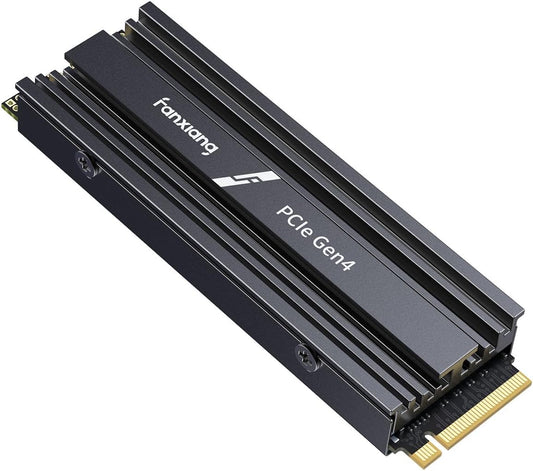 fanxiang S880E 2TB with Heatsink PCIe NVMe SSD Gen 4 Gaming SSD M.2 2280, Up to 7100MB/s Compatible with PS5, Internal Solid State Drive for Gamers, Professionals, Creators
