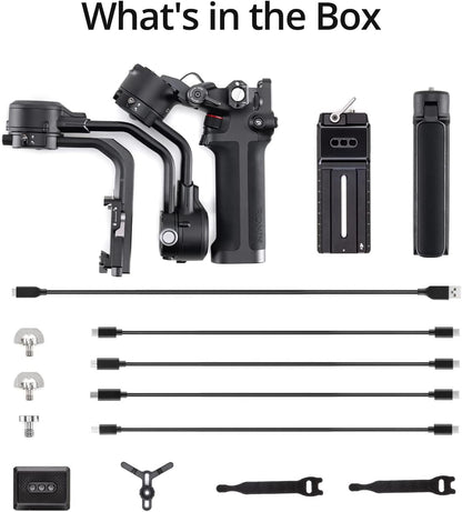 DJI RS 3 Mini, 3-Axis Gimbal Stabilizer for Cameras Canon/Sony/Panasonic/Nikon/Fujifilm, 2 kg (4.4 lbs) Tested Payload, Camera Stabilizer, Camera Gimbal with Native Vertical Shooting