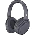 Edifier V80 Hybrid Active Noise Cancelling Bluetooth Headphones, Wireless Over Ear Headset with 45H Playtime, Wired Hi-Res Audio Fast Charging Multipoint Connection for Home Travel Office - Navy Blue